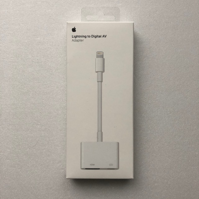 Hands-on：Apple「Lightning Digital AVアダプタ」 | けんちゃんさんのブログ