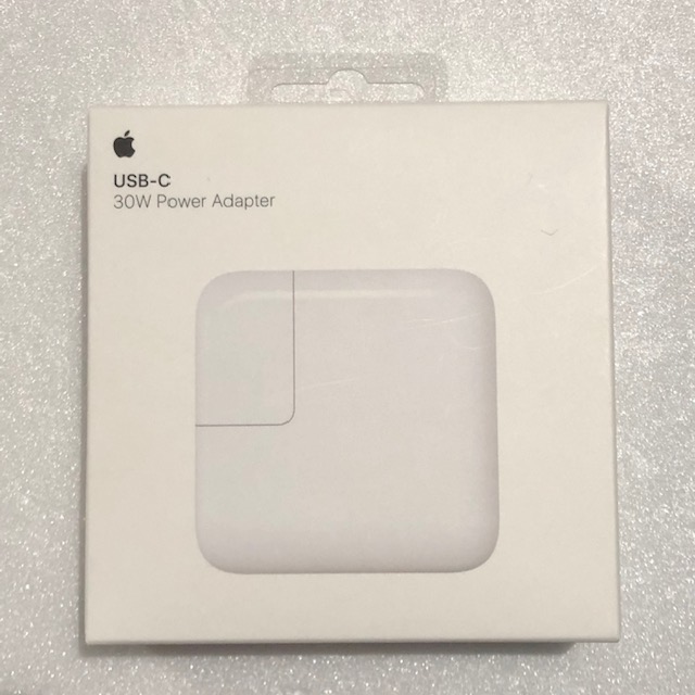Apple 30W USB-C Power Adapter/電源アダプタ | cafemode.fr