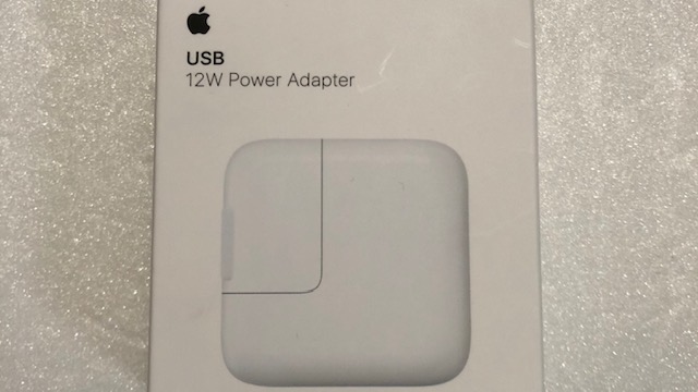 iPad 7世代におすすめのApple 12W USB電源アダプタ けんちゃんさんのブログ